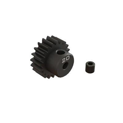 Arrma - ARA311082 - 20T 0.8Mod 1/8 Bore CNC Steel Pinion Gear