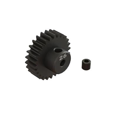 Arrma - ARA311088 - 26T 0.8Mod 1/8 Bore CNC Steel Pinion Gear