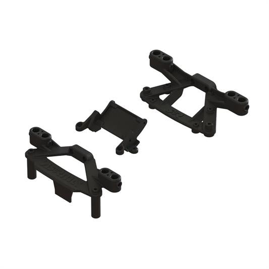 Arrma - ARA320586 - UPPER BUMPER/ BODYMOUNT SET