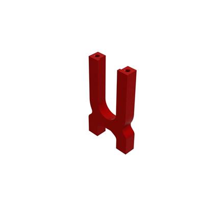 Arrma - ARA320666 - Aluminum Center Diff Holder Red