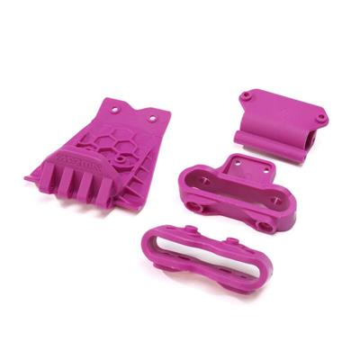 Arrma - ARA320769 - Lower Skid And Bumper Mount Set Purple