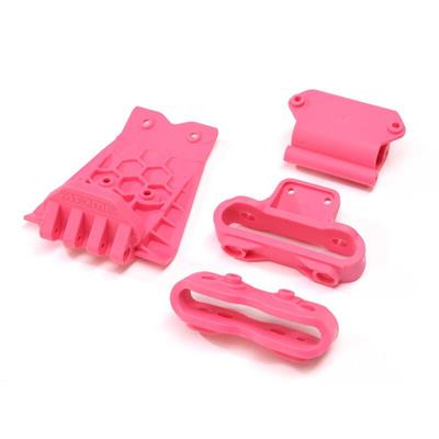 Arrma - ARA320783 - Lower Skid And Bumper Mount Set Pink