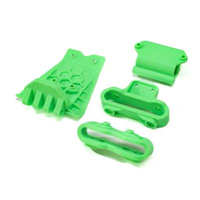 Arrma - ARA320791 - Lower Skid And Bumper Mount Set Green