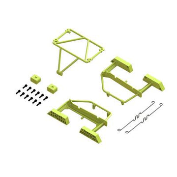 Arrma - ARA320819 - Desert Truck Body Roll Cage Set Yellow: GROM