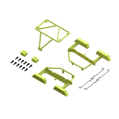 Arrma - ARA320819 - Desert Truck Body Roll Cage Set Yellow: GROM