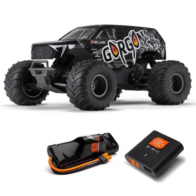 Arrma - ARA3230SKT1 - 1/10 GORGON 4X2 MEGA 550 Brushed Monster Truck RTR with Battery & Charger