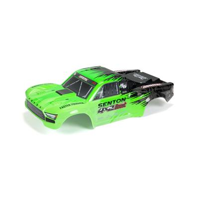 Arrma - ARA402345 - 1/10 SENTON 4X2 Painted Decaled Trimmed Body Green/Black