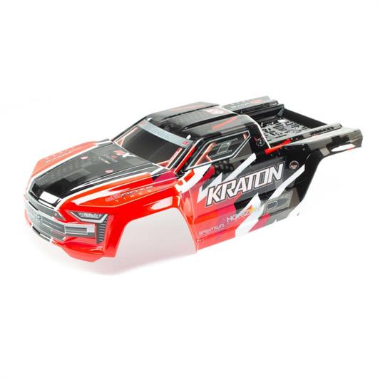 Arrma - ARA406156 - KRATON 6S BLX PAINTED DECALED TRIMMED BODY (RED)