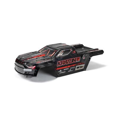 Arrma - ARA409010 - 1/5 KRATON 8S Painted Decalled Trimmed Body Black