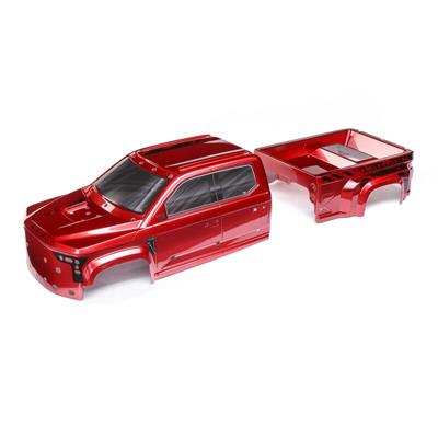 Arrma - ARA411027 - BIG ROCK 6S BLX Painted Decaled Trimmed Body Red