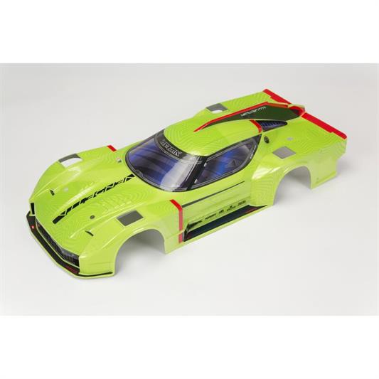 Arrma - ARA414003 - VENDETTA 4X4 ALL ROAD 3S BLX PAINTED DECALED TRIMMED BODY GREEN