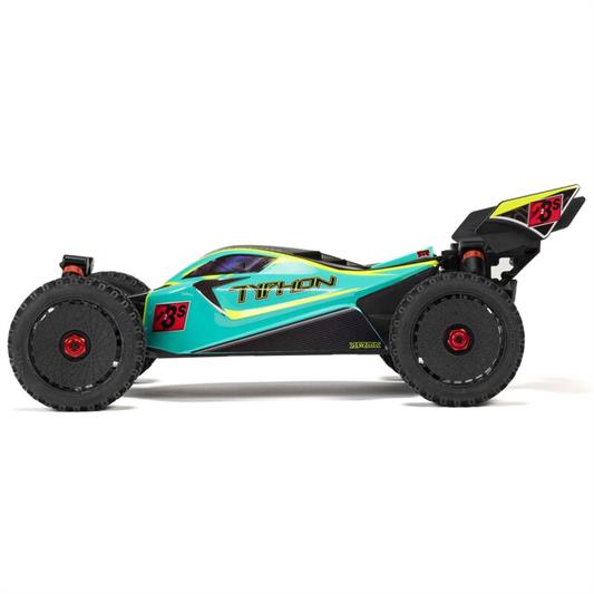 Arrma - ARA4306V4 - 1/8 TYPHON 223S BLX Brushless 4X4 Buggy RTR with DSC, Green