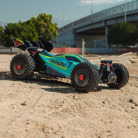 Arrma - ARA4306V4 - 1/8 TYPHON 223S BLX Brushless 4X4 Buggy RTR with DSC, Green