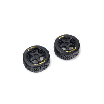 Arrma - ARA550094 - DBOOTS HOONS 35/085 2.4 (Gold) Dæk limet på fælge med 14mm hex - 2 stk