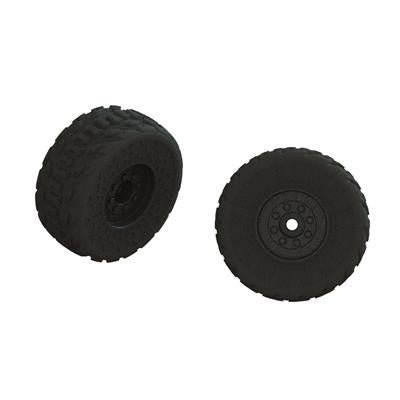 Arrma - ARA550107 - dBoots FIRETEAM Tire Set Glued (2)