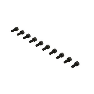 Arrma - ARA702008 - Cap Head Hex Machine Screw M2.5x6mm (10)