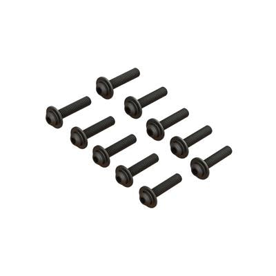 Arrma - ARA721418 - BUTTON HEAD SCREW FLANGED M4x18mm V2