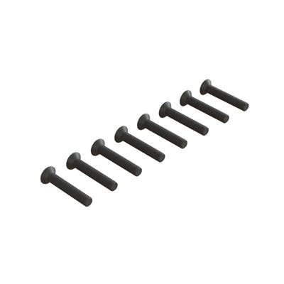 Arrma - ARA722318 - Flat Head Hex Machine Screw M3x18mm (10)