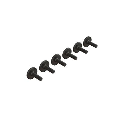 Arrma - ARA727310 - Large Head Screw M3x10mm (6)