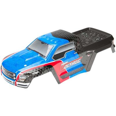 Arrma - AR402198/ ARAC3327 - 1/10 Painted Body with Decals Blue/Black: GRANITE  VOLTAGE