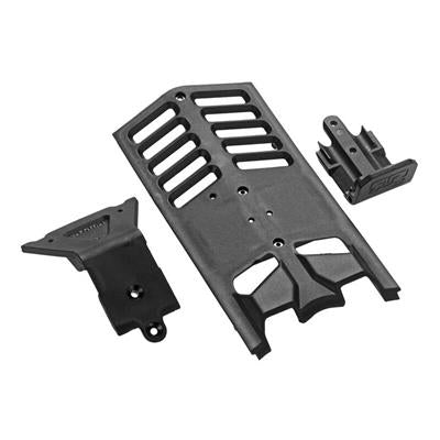 Arrma - AR320282/ ARAC9255 - Skidplate Front Rear Center Set: Nero