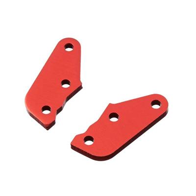 Arrma - AR340106/ ARAC9371 - Steering Plate B Aluminum Red (2)