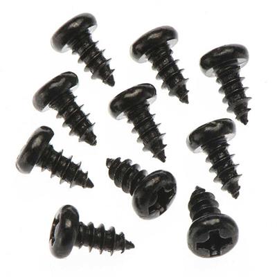 Arrma - AR736306/ ARAC9723 - Button Head Cross Self-Tapping Screw M3x6mm (10)