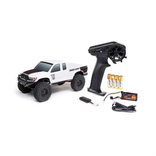 Axial - AXI-1219 - 1/24 SCX24 Base Camp 4WD Rock Crawler Brushed RTR with Battery and Charger