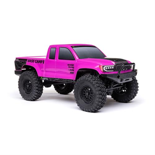 Axial - AXI-1219 - 1/24 SCX24 Base Camp 4WD Rock Crawler Brushed RTR with Battery and Charger