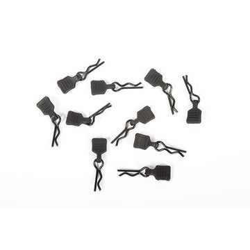 3mm Body Clip Black (10)