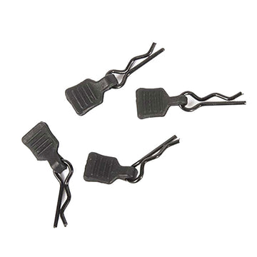 Body Clip 6mm Black (10)