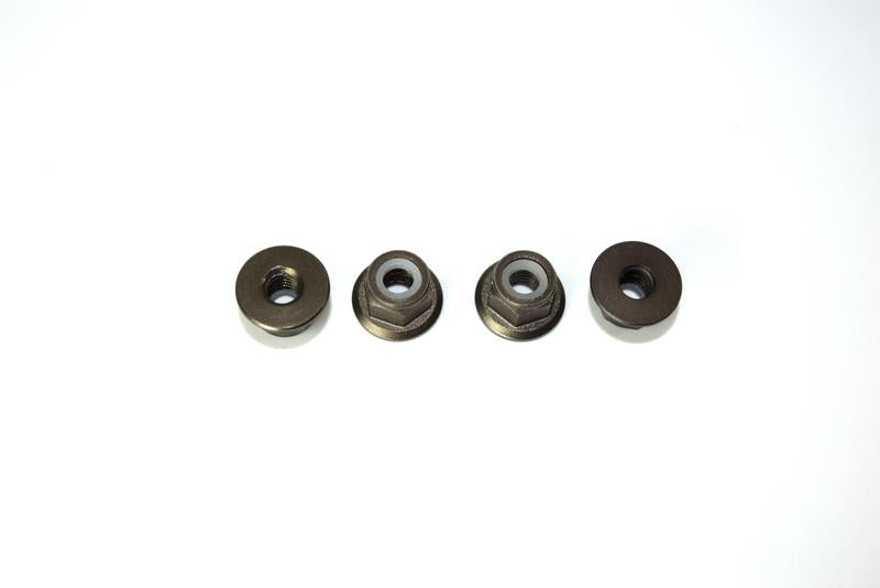 SLET VARE Absima - 1230235 - 4mm Aluminum nylon møtrik (4)