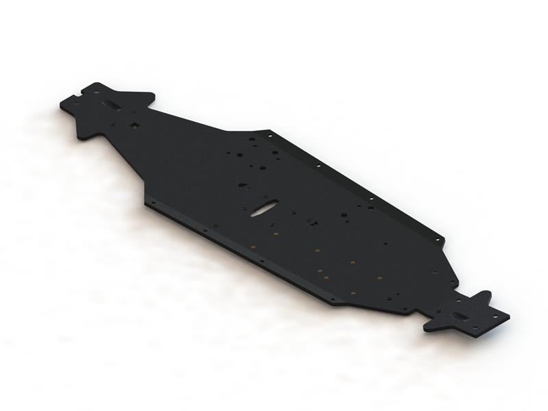 Arrma - AR320444 / ARAC3738 - Chassis LWB Aluminum Black Talion