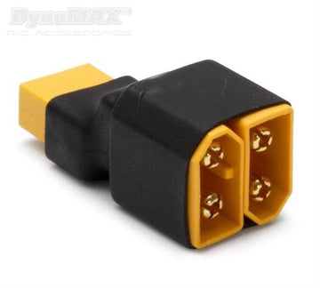 D-Max - B9716 - Adapterstik for højere volt Y-Adapter for XT60 Stik