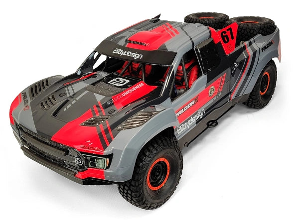Bittydesign - BDTRX7-FLCK - FALCON-X Clear Body for TRAXXAS UDR Pre-cut 1.5mm