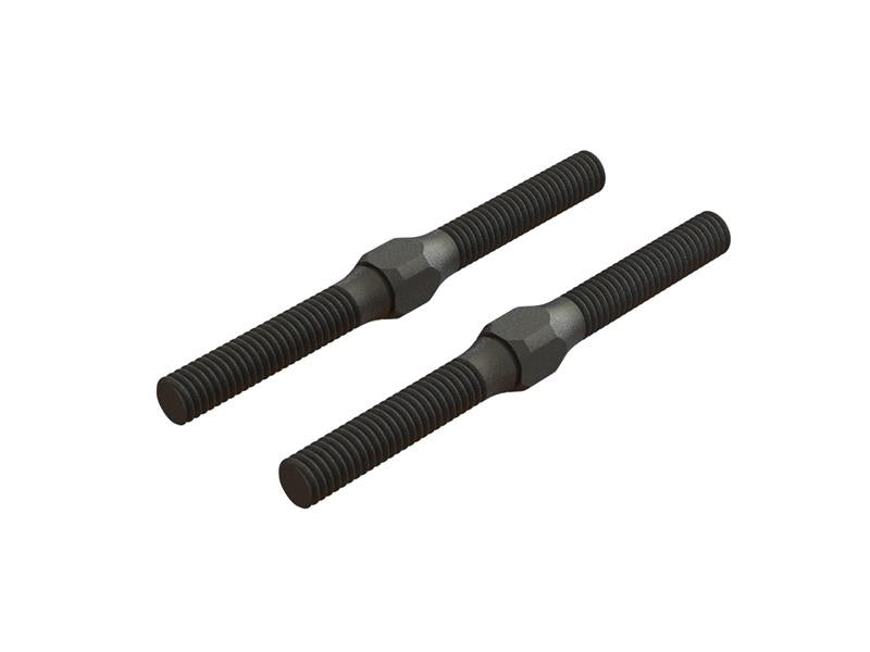 Arrma - AR330542 / ARA330542 - 4x48mm STEEL TURNBUCKLE (BLACK) (2PCS)