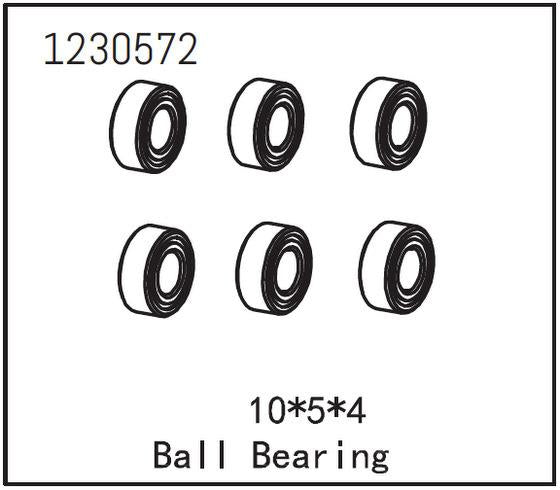 5x10x4mm Kugleleje (6)