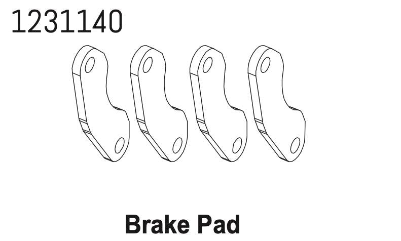 Absima - 1231140 - Brake Pads CR4.4 (4)