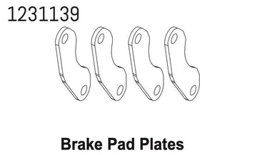 Absima - 1231139 - Brake Pads Plate CR4.4 (4)