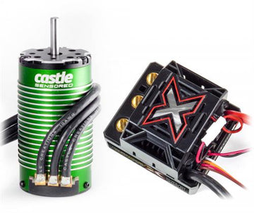 Castle Creation - CC010-0145-06 - Mamba Monster X ESC Combo with 1515-2200KV V2 Sensored Motor