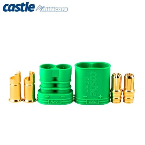 Castle - CC011-0053-00 - Polarized Castle Connectors - 6.5mm Male / Female Set