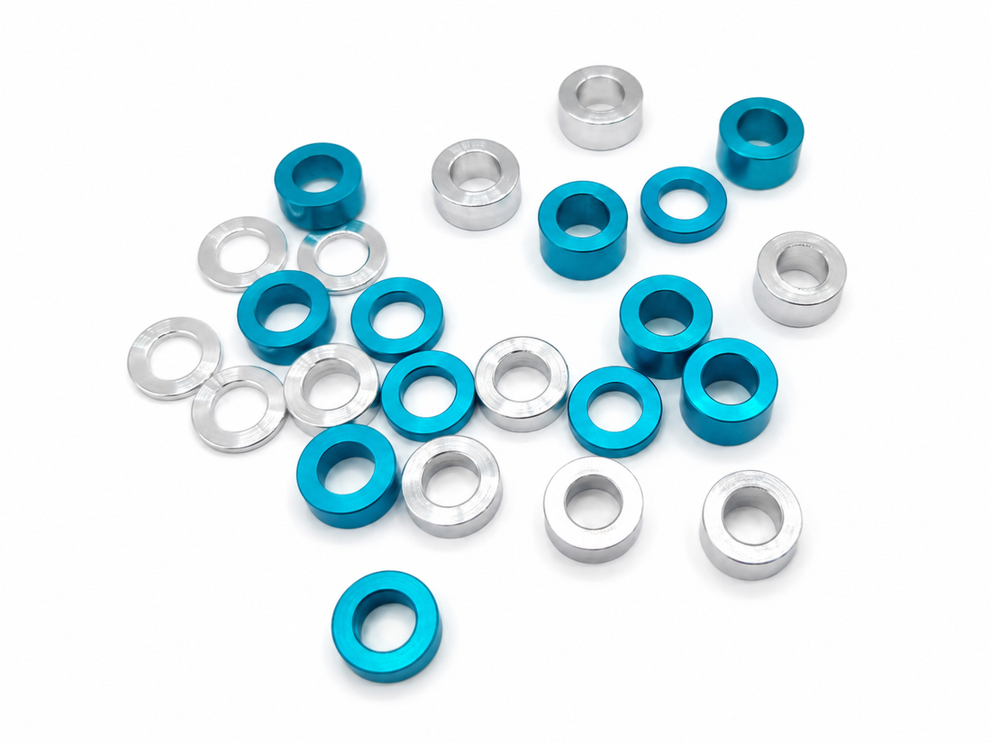 ALU SPACER SÆT 5,5MM 53539 - Tamiya