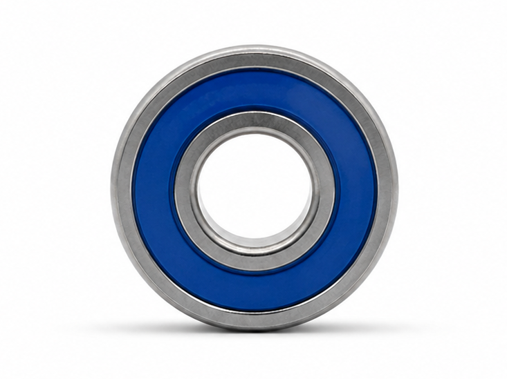 4x10x4mm Kugleleje Rustfrit og med Gummiforsegling - 1 stk