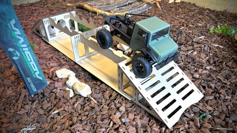 Absima - 2320202 - Crawler forhindringer "Plank Brdige" til 1/24 og 1/18 Crawler (21 pieces)