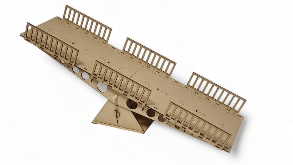 Absima - 2320201 - Crawler forhindringer "Plank Bridge" til 1/24 og 1/18 Crawler (21 pieces)