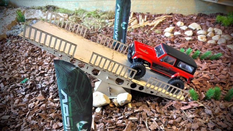 Absima - 2320201 - Crawler forhindringer "Plank Bridge" til 1/24 og 1/18 Crawler (21 pieces)