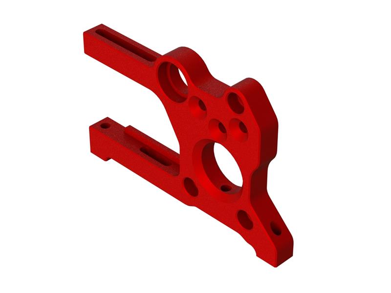 Arrma - ARA320482 - ALUMINUM MOTOR MOUNT (RED)