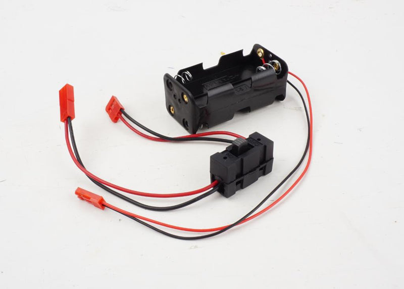 KeysRC - KRHSP015 - HSP 6V Batteri holder og tænd/ sluk kontakt