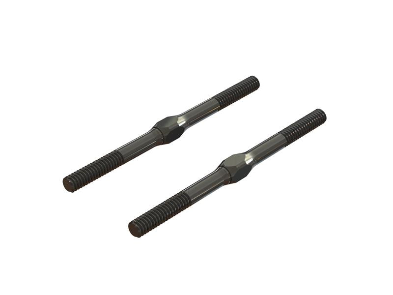 Arrma - AR330525 / ARAC9372 - Steel Turnbuckle 4x63 Black