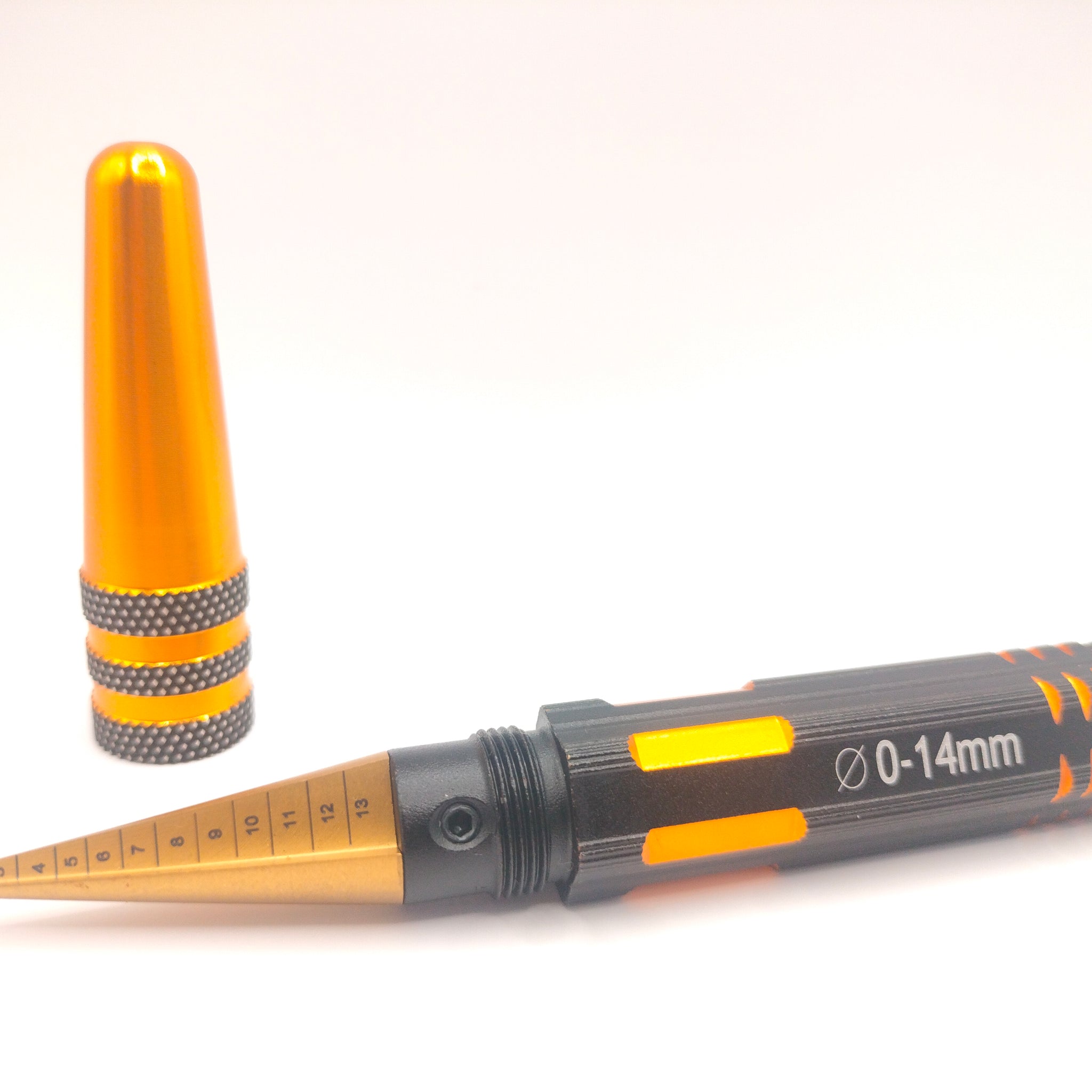 Hobby Details - DTT51049 - Universal 0-14mm Steel Body Opener Reamer Golden Black Color 1 stk